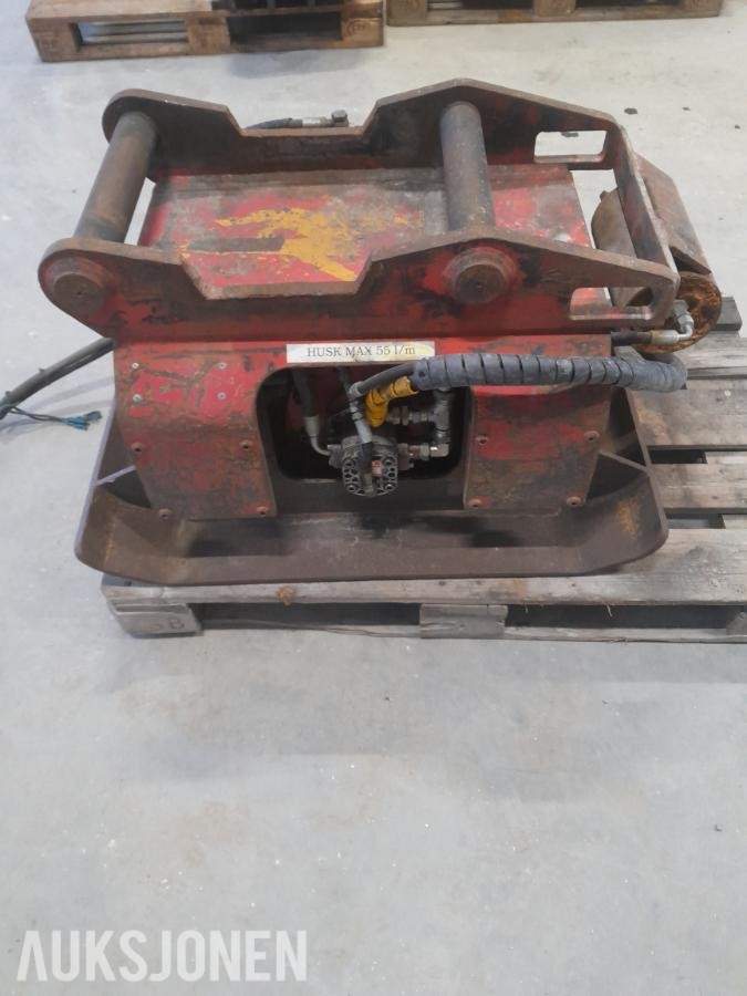 Hydraulisk vibroplate til gravemaskin - S60 feste.