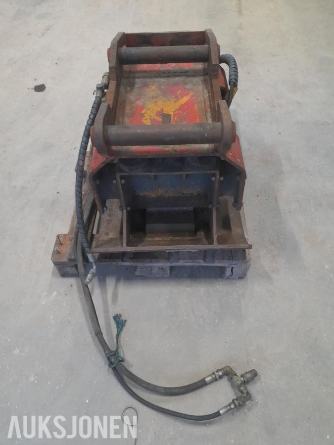 Hydraulisk vibroplate til gravemaskin - S60 feste.