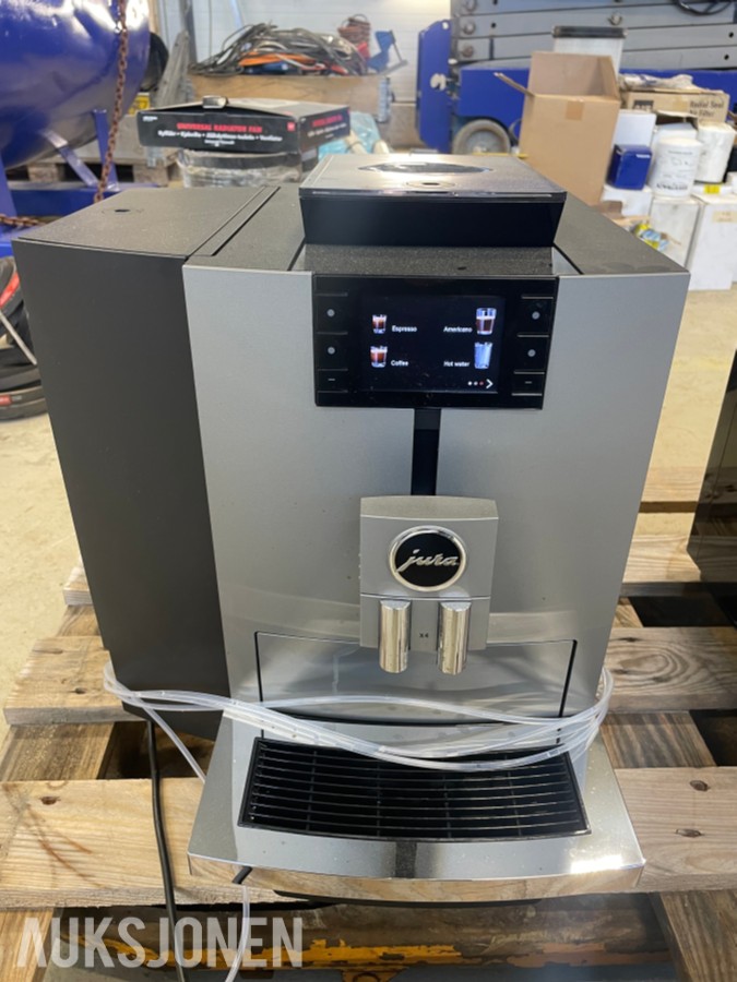 2025 Jura X4 Dark Inox kaffemaskin
