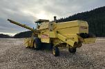 1983 New Holland 8040 Skurtresker – 12 fot skjærebord / halmkutter