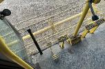 1983 New Holland 8040 Skurtresker – 12 fot skjærebord / halmkutter