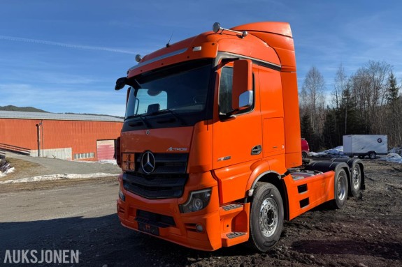 2019 Mercedes-Benz Actros 2563 ADR bil/trekkvogn gått på serviceavtale