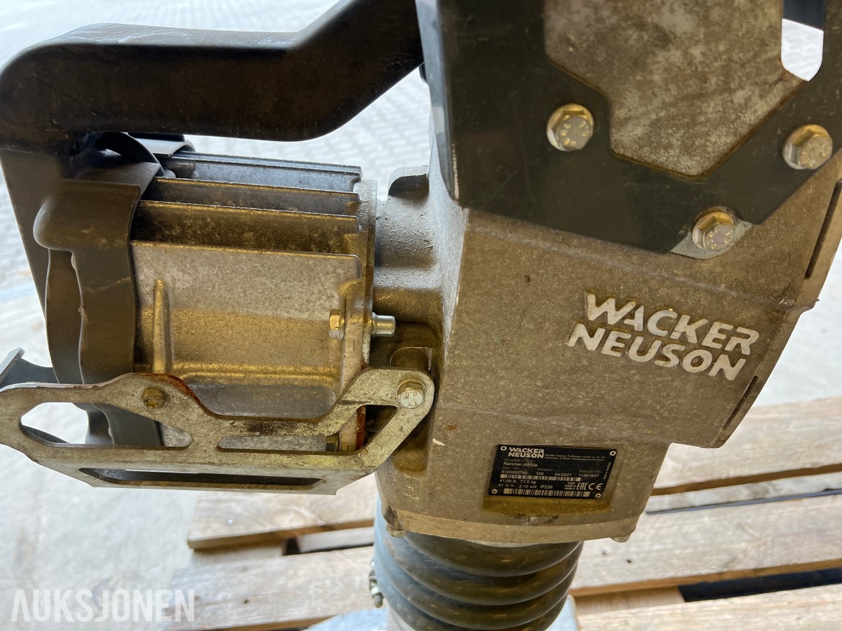 2023 Wacker Neuson WN stamper AS50e u/batteri og lader