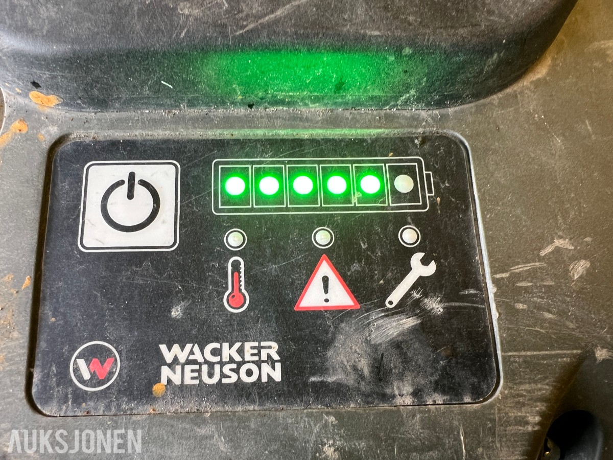 2023 Wacker Neuson WN stamper AS50e u/batteri og lader