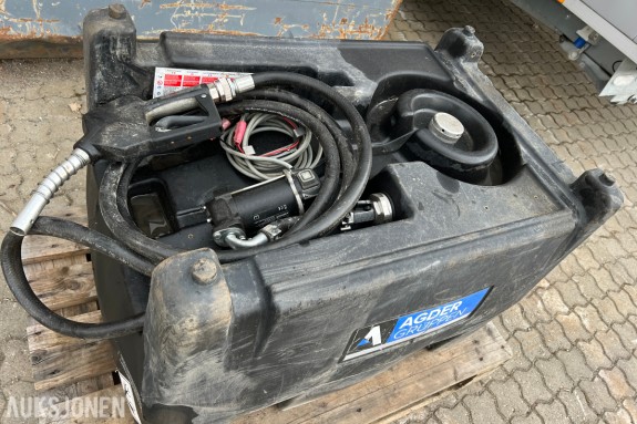 2023 Emiliana transport tank 220 liter diesel m/12V pumpe