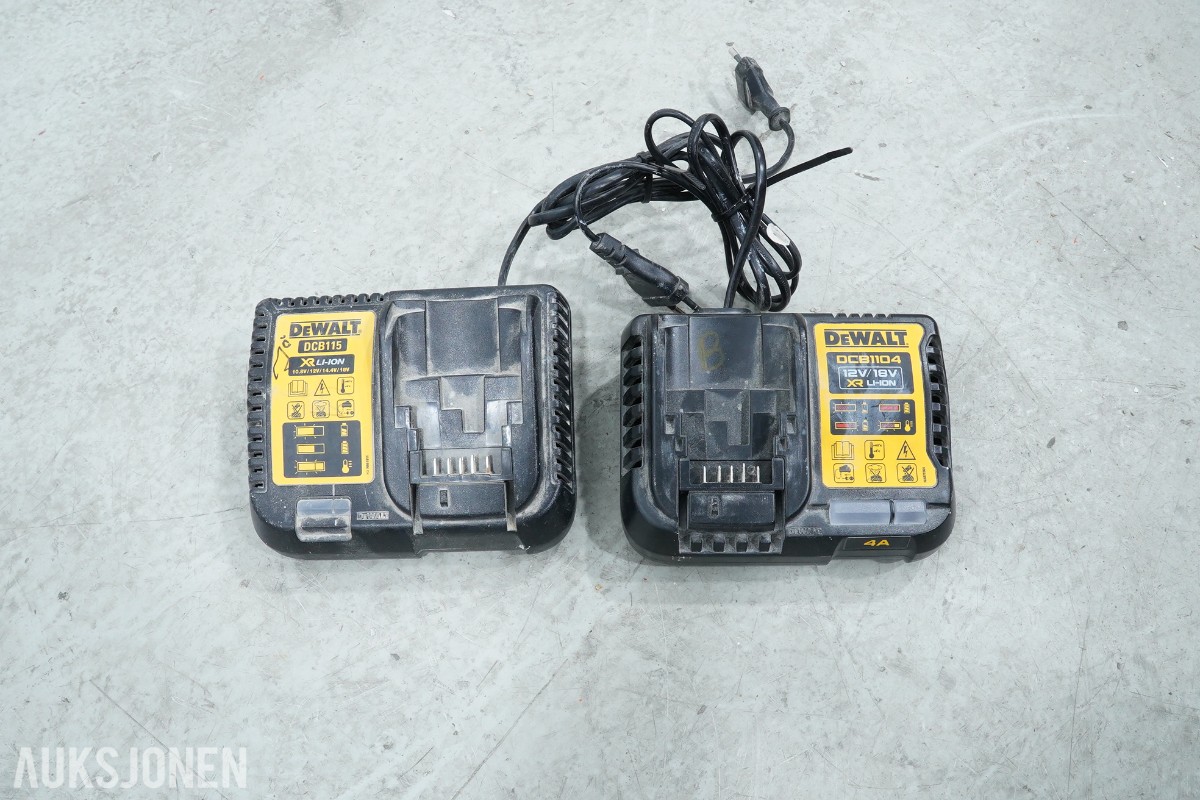 Omfattende DeWalt verktøypakke 12V/18V – INGEN MINSTEPRIS