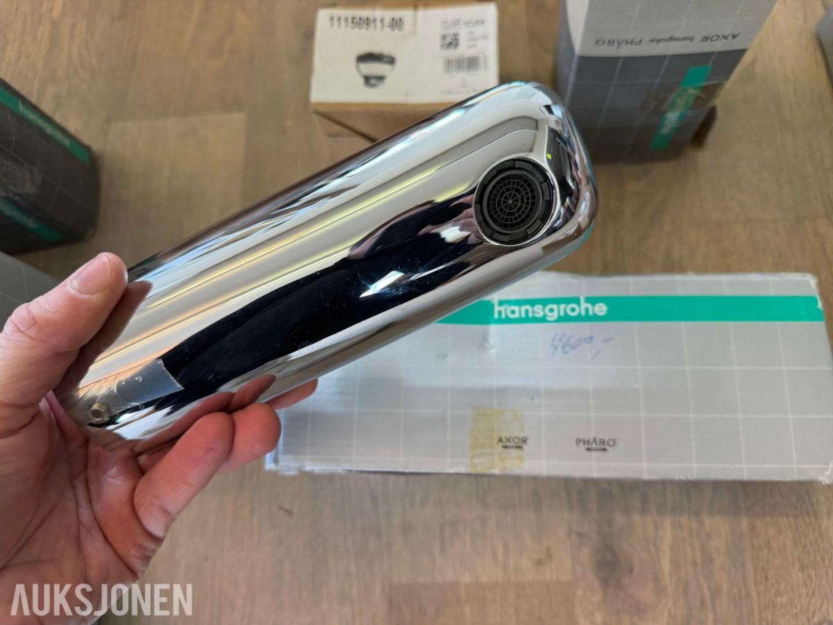 Eksklusivt baderomsutstyr: Hansgrohe, Axor, Dornbracht, Grohe, VikingBad m.m.