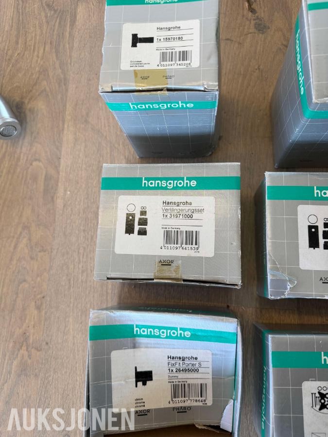 Eksklusivt baderomsutstyr: Hansgrohe, Axor, Dornbracht, Grohe, VikingBad m.m.