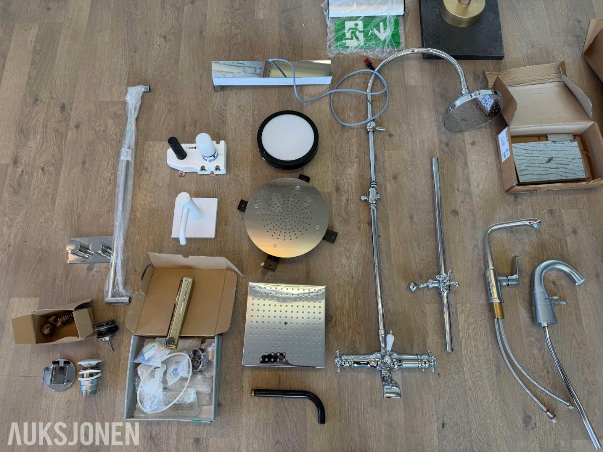 Eksklusivt baderomsutstyr: Hansgrohe, Axor, Dornbracht, Grohe, VikingBad m.m.