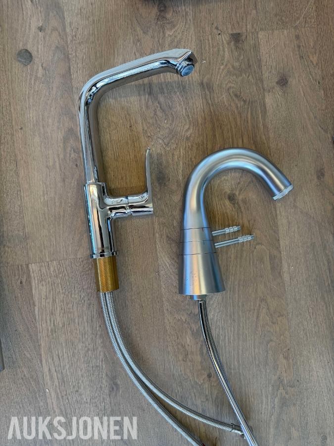 Eksklusivt baderomsutstyr: Hansgrohe, Axor, Dornbracht, Grohe, VikingBad m.m.