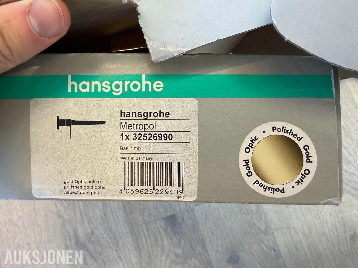 Eksklusivt baderomsutstyr: Hansgrohe, Axor, Dornbracht, Grohe, VikingBad m.m.