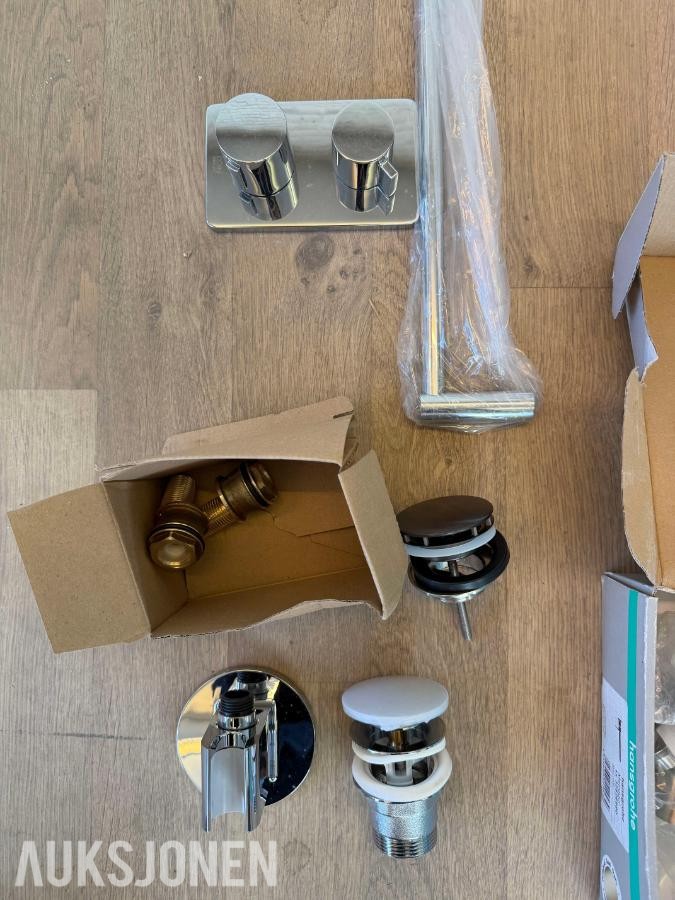 Eksklusivt baderomsutstyr: Hansgrohe, Axor, Dornbracht, Grohe, VikingBad m.m.