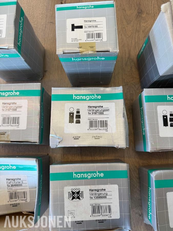 Eksklusivt baderomsutstyr: Hansgrohe, Axor, Dornbracht, Grohe, VikingBad m.m.