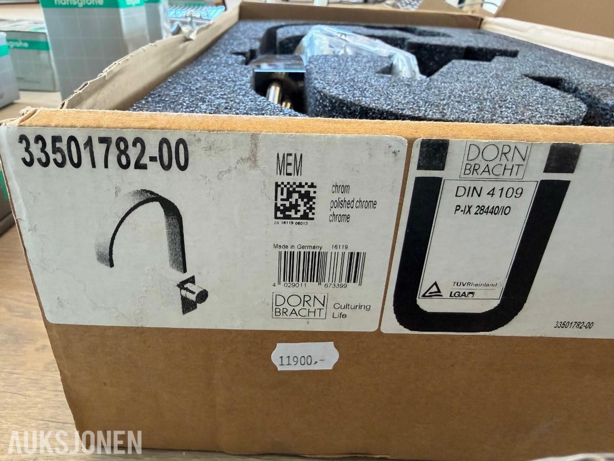 Eksklusivt baderomsutstyr: Hansgrohe, Axor, Dornbracht, Grohe, VikingBad m.m.