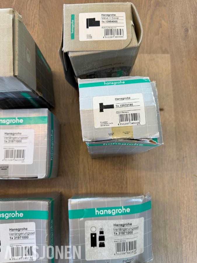 Eksklusivt baderomsutstyr: Hansgrohe, Axor, Dornbracht, Grohe, VikingBad m.m.