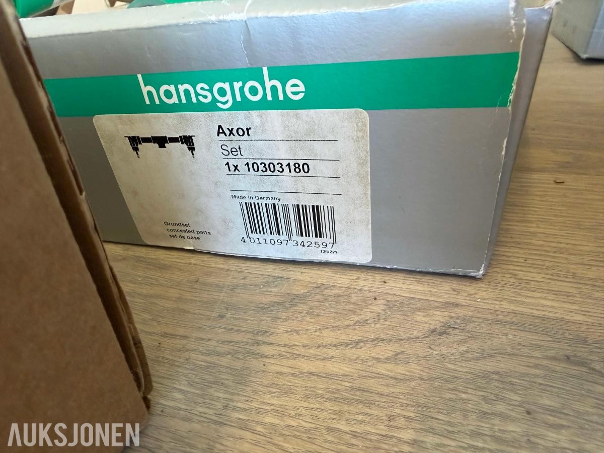 Eksklusivt baderomsutstyr: Hansgrohe, Axor, Dornbracht, Grohe, VikingBad m.m.