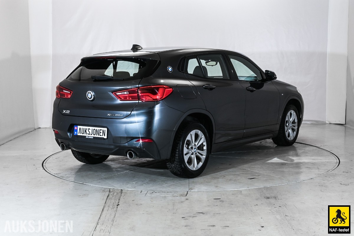 2019 BMW X2 XDRIVE20D 190HK M-SPORT HENGERFESTE HEAD-UP SPORTSSETER LED