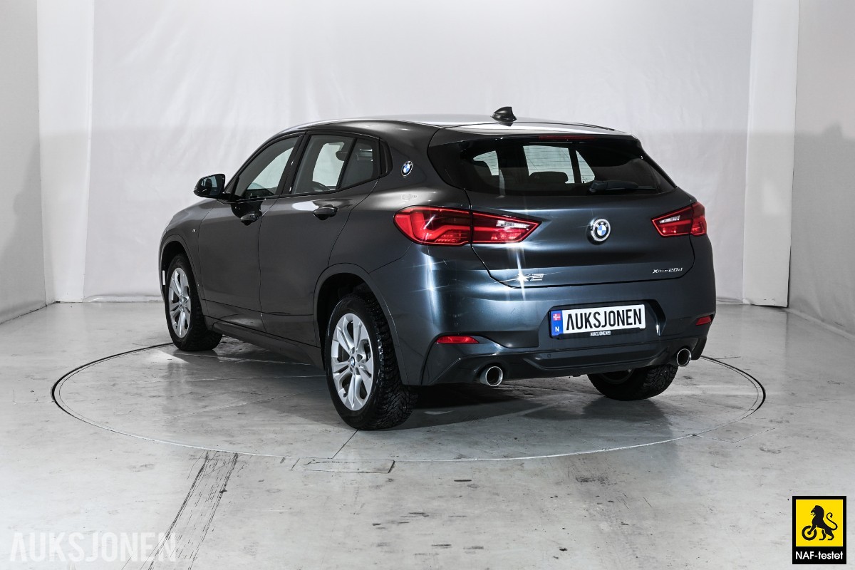 2019 BMW X2 XDRIVE20D 190HK M-SPORT HENGERFESTE HEAD-UP SPORTSSETER LED