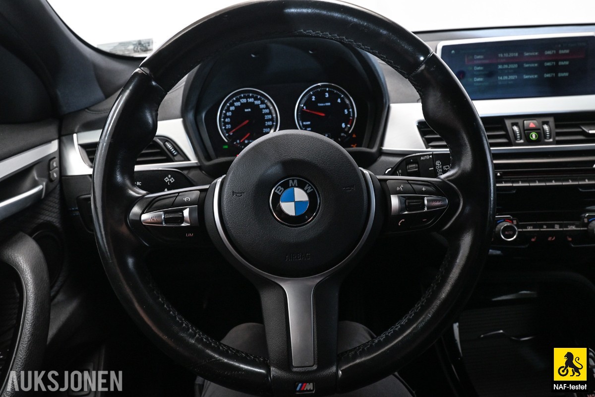 2019 BMW X2 XDRIVE20D 190HK M-SPORT HENGERFESTE HEAD-UP SPORTSSETER LED