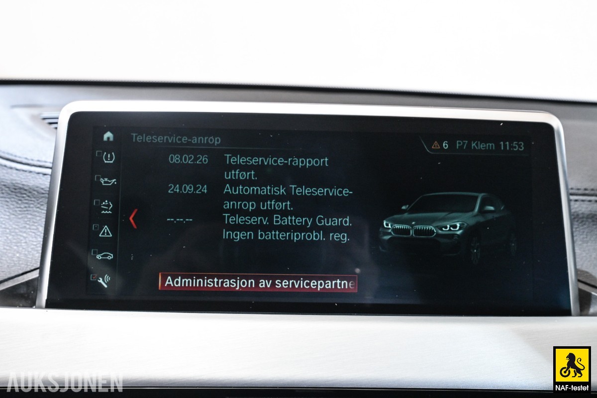 2019 BMW X2 XDRIVE20D 190HK M-SPORT HENGERFESTE HEAD-UP SPORTSSETER LED