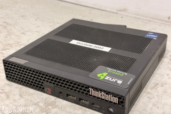 2024 Lenovo ThinkStation P3 Tiny – Intel Core i7-13700T / 32 GB RAM / 1 TB NVMe SSD