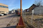 Rensepigg med S feste ca 290 cm