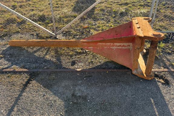 Rensepigg med S feste ca 290 cm