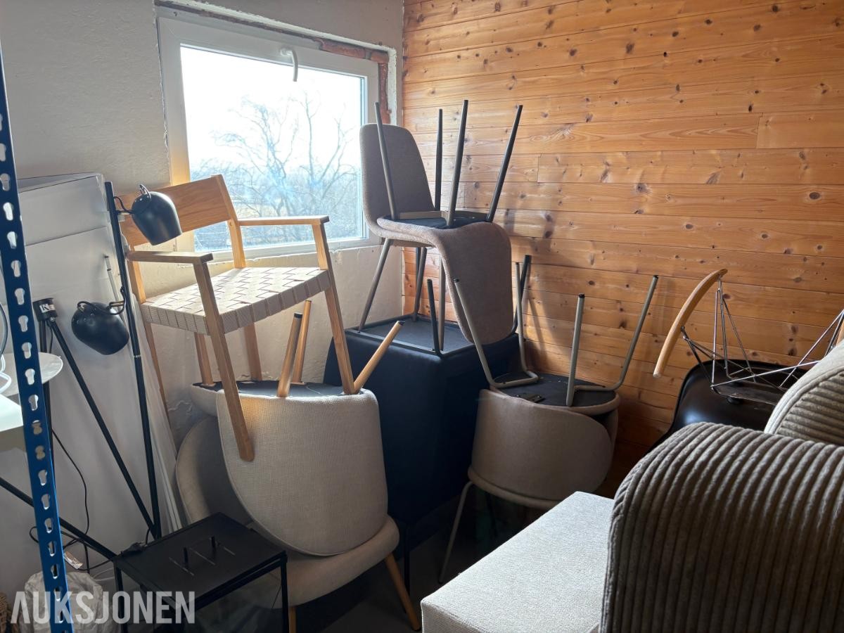 KOMPLETT INTERIØRPAKKE FOR BOLIGSTYLING – SELGES SAMLET