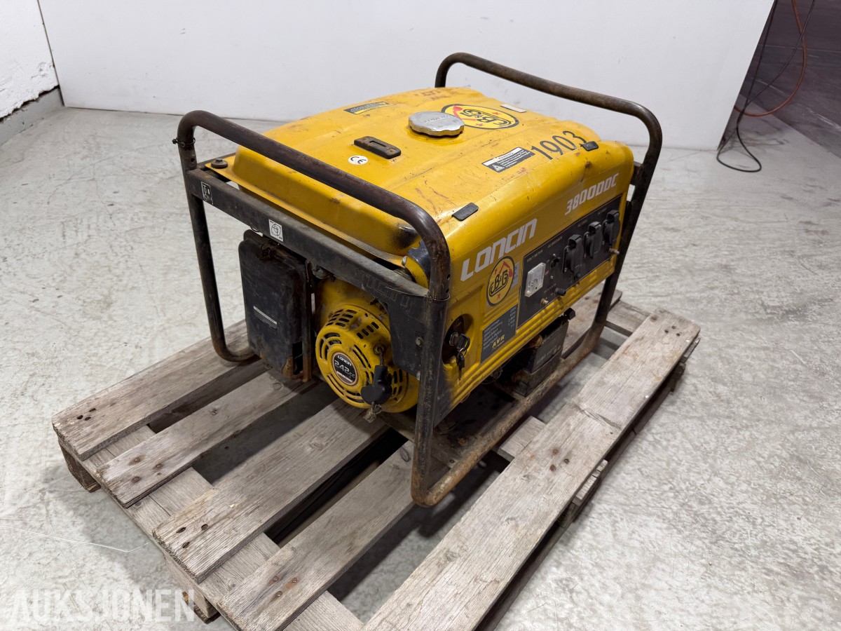 Loncin LC3800DDC aggregat 230V 2.8kW el-start