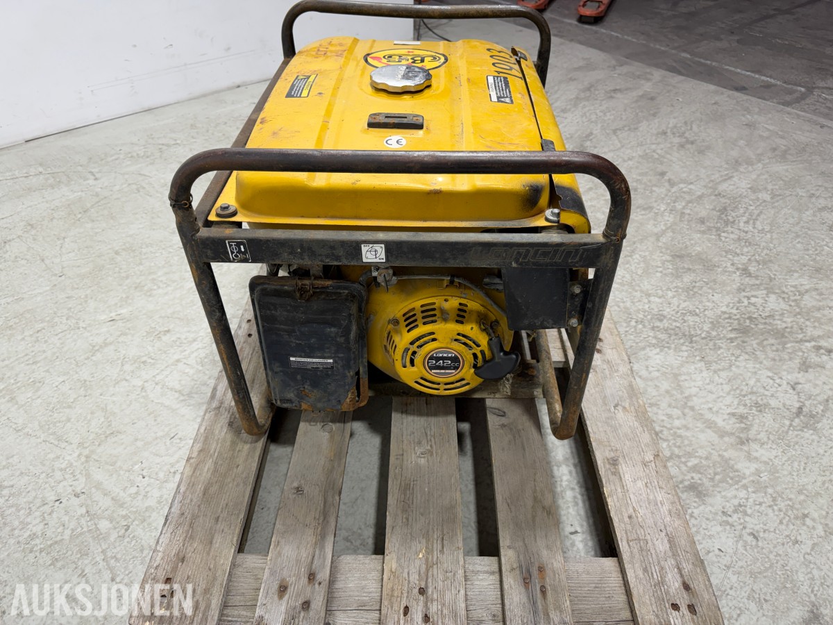 Loncin LC3800DDC aggregat 230V 2.8kW el-start