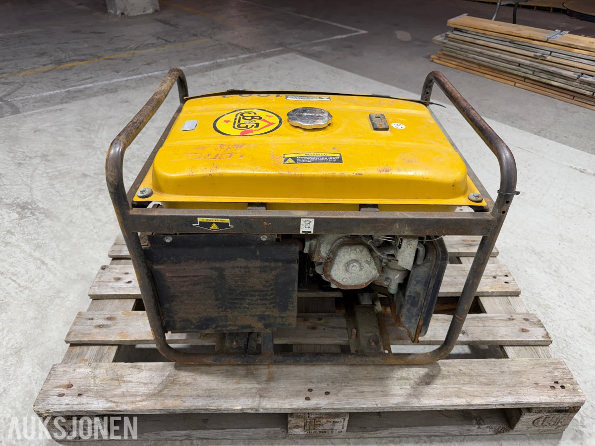 Loncin LC3800DDC aggregat 230V 2.8kW el-start