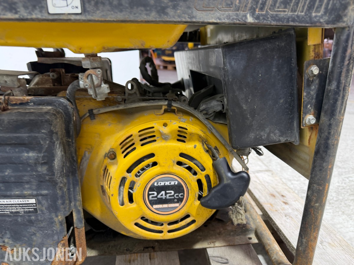 Loncin LC3800DDC aggregat 230V 2.8kW el-start