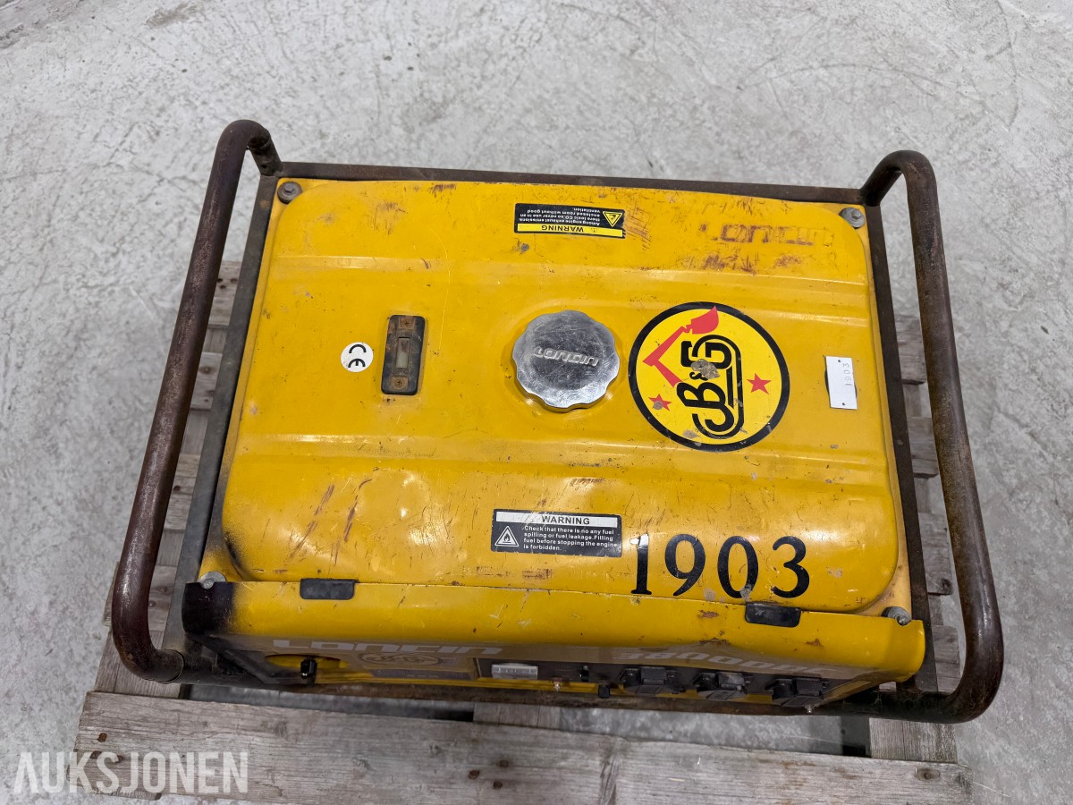 Loncin LC3800DDC aggregat 230V 2.8kW el-start