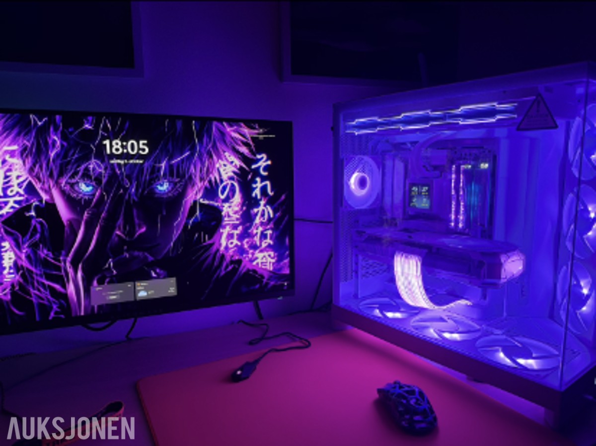 2025 Gaming PC WHITE STEALTH BUILD