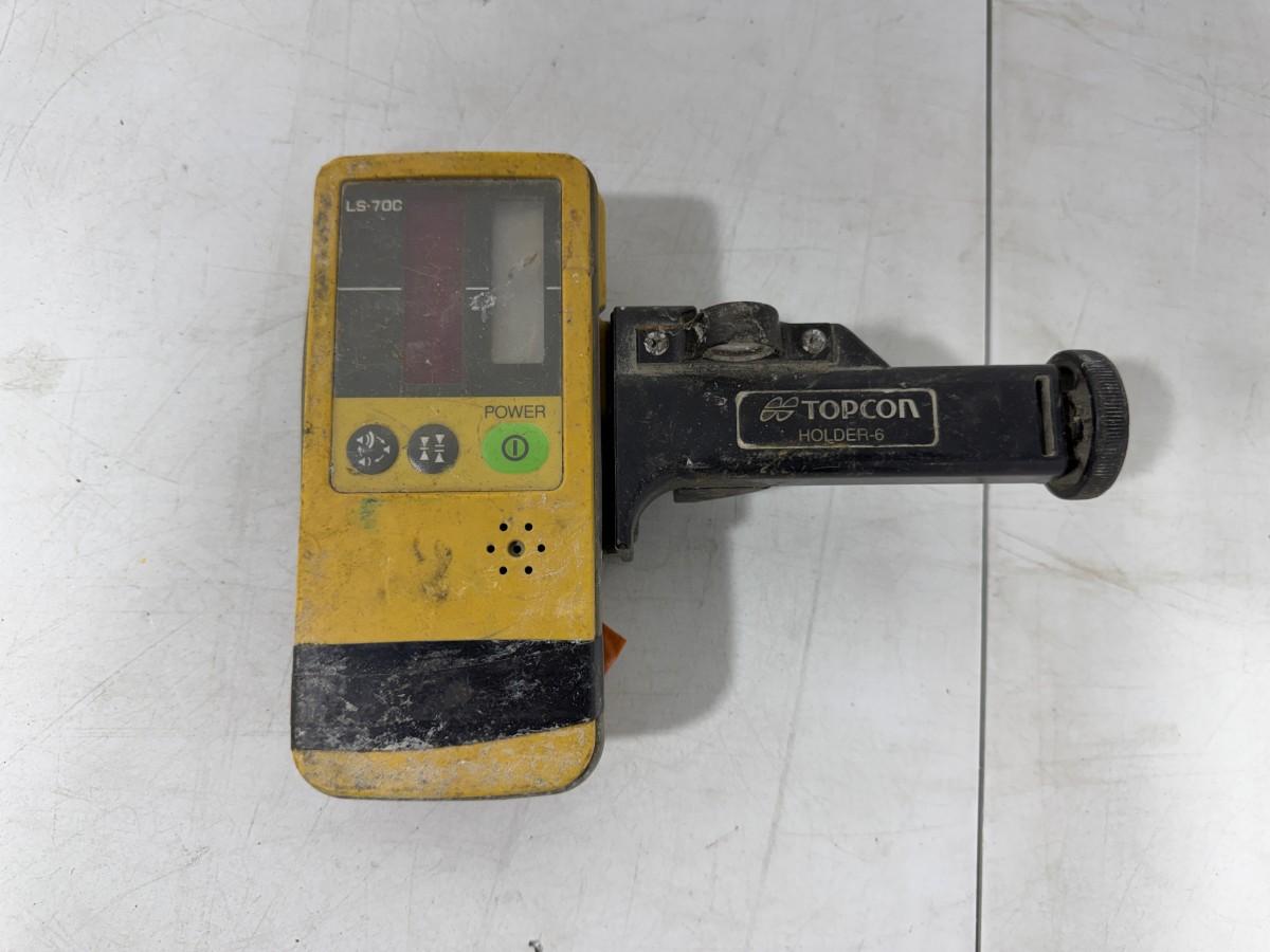 Topcon RL-H4C rotasjonslaser med mottaker, stativ og målestav