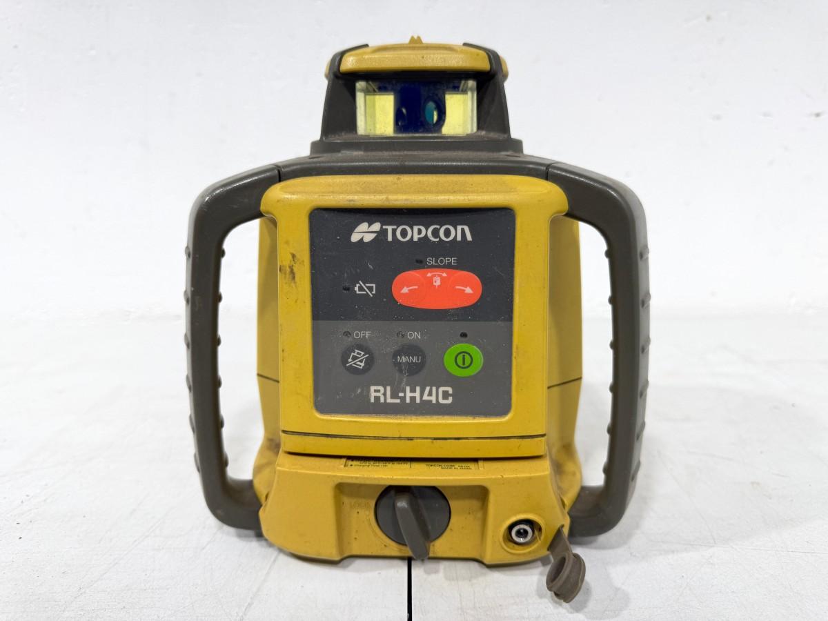 Topcon RL-H4C rotasjonslaser med mottaker, stativ og målestav