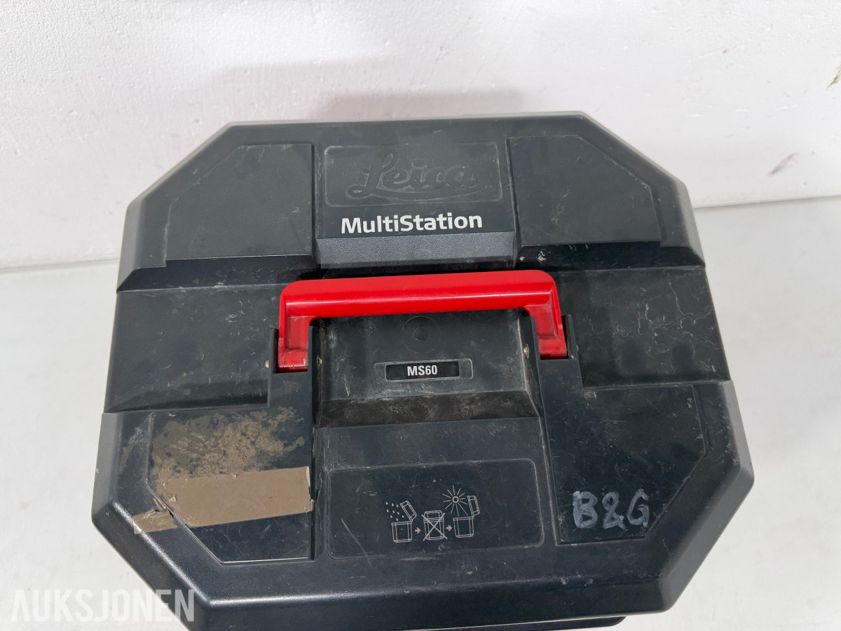 2018 Leica Nova MS60 MultiStation med transportkasse