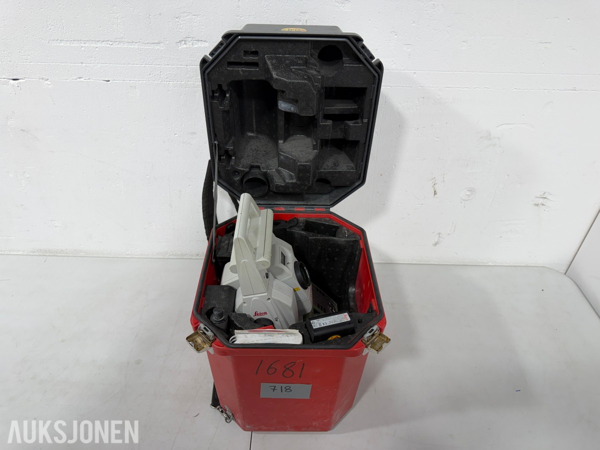 2018 Leica Nova MS60 MultiStation med transportkasse