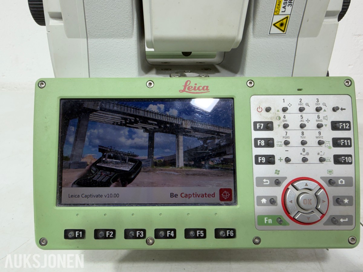 2018 Leica Nova MS60 MultiStation med transportkasse