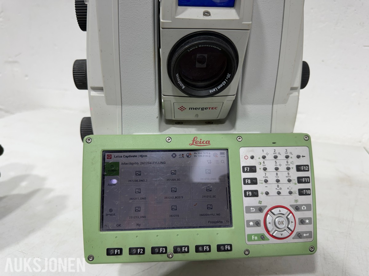 2018 Leica Nova MS60 MultiStation med transportkasse