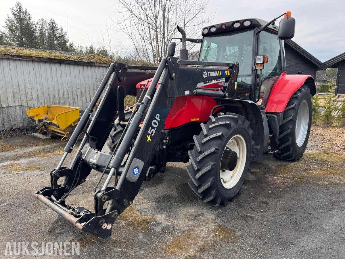 2008 Massey Ferguson 7480 traktor / EU-ok