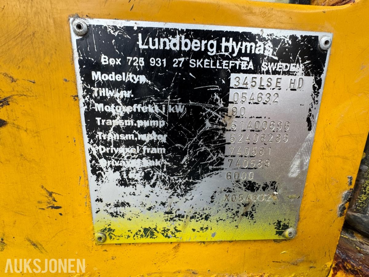 2005 Lundberg 6200 LSE hjullaster med skuffe
