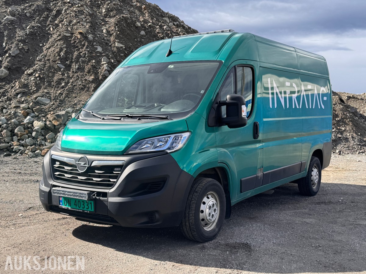 2022 Opel Movano L2 2,2D 140 HK HENGERFESTE VARMER LAV KM