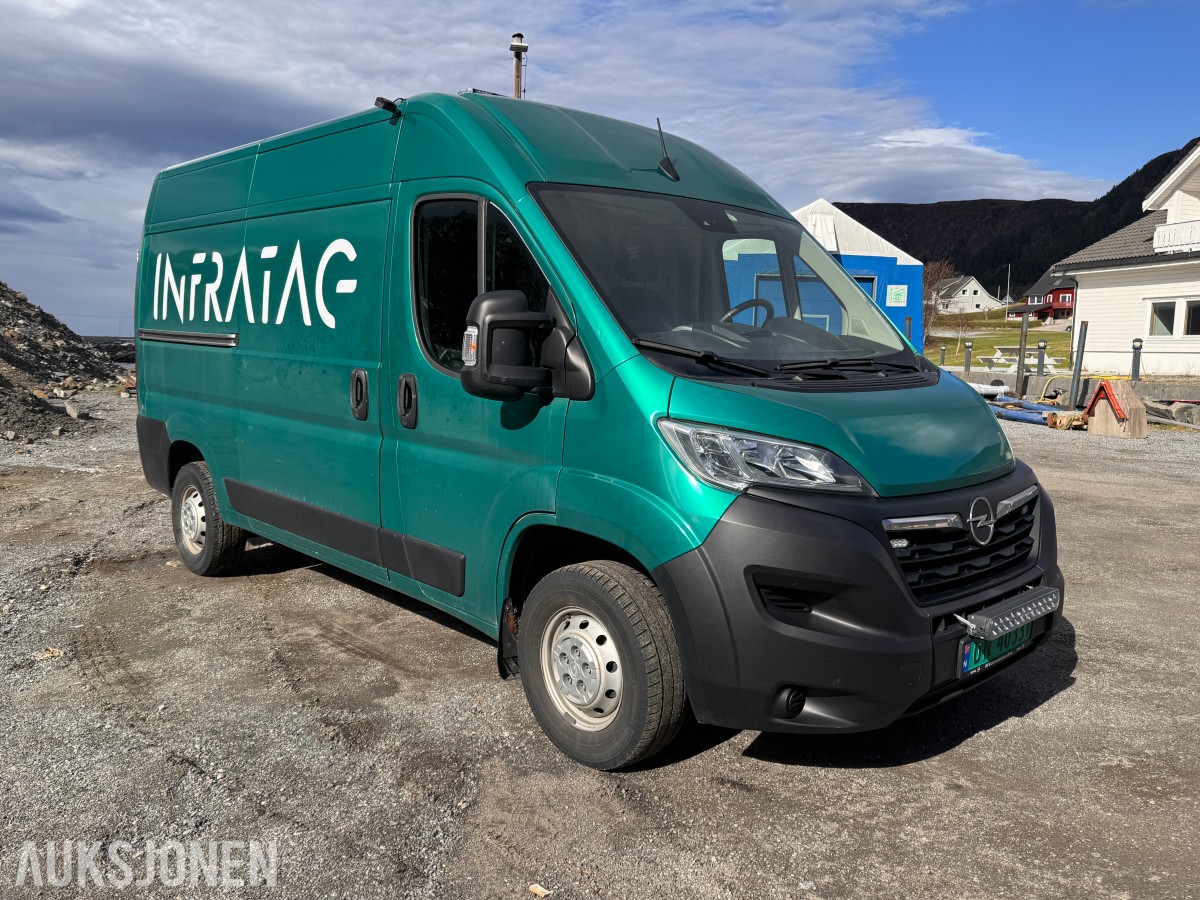 2022 Opel Movano L2 2,2D 140 HK HENGERFESTE VARMER LAV KM