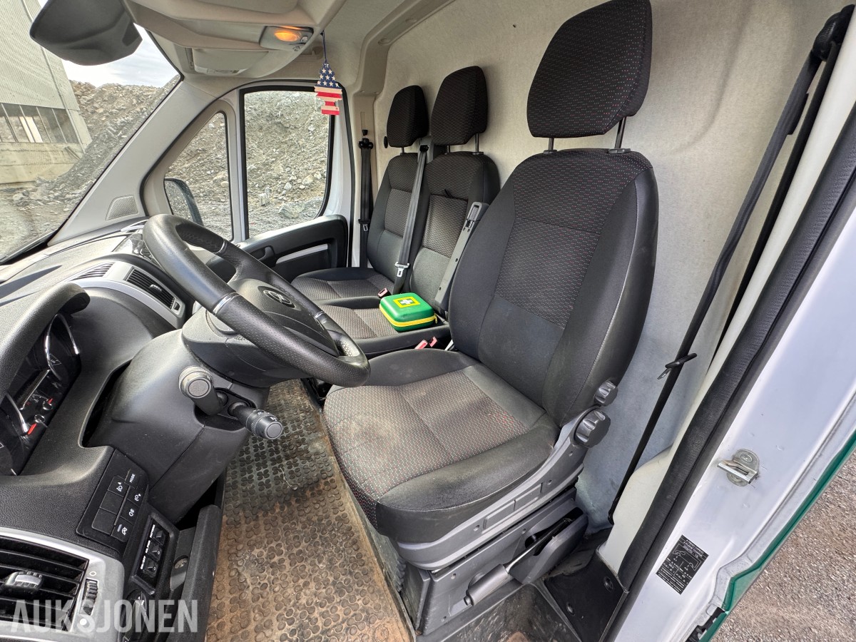 2022 Opel Movano L2 2,2D 140 HK HENGERFESTE VARMER LAV KM