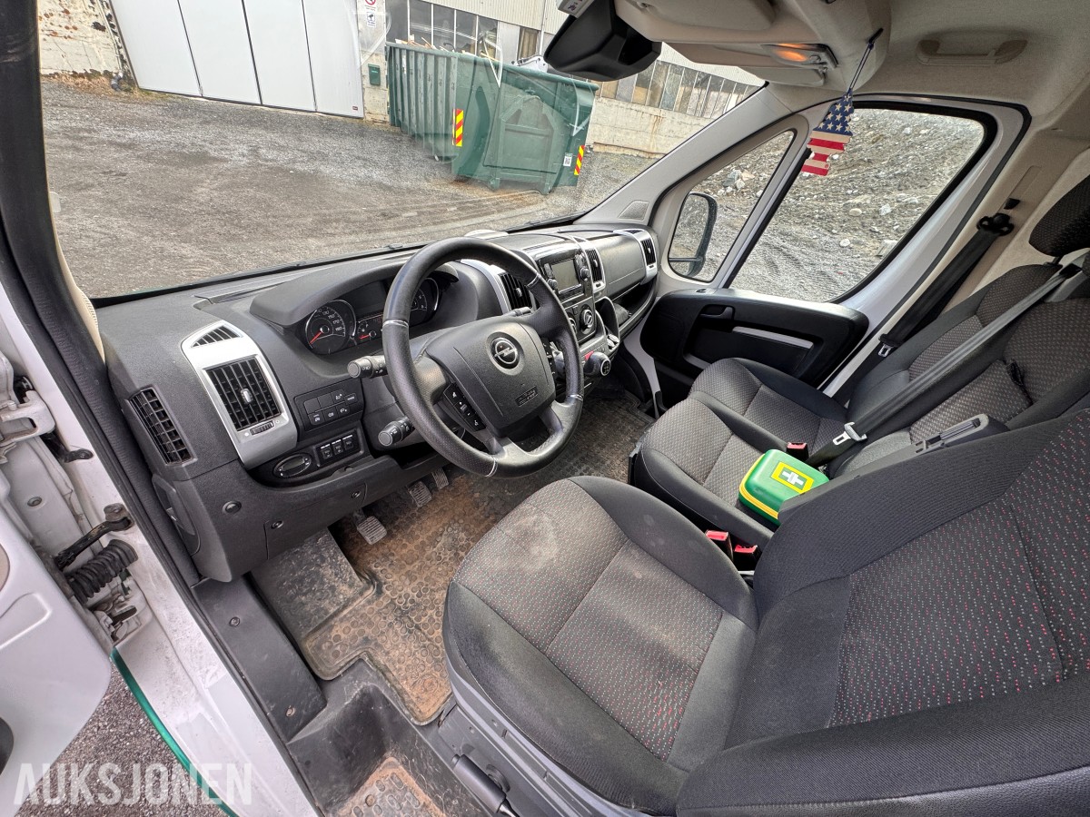 2022 Opel Movano L2 2,2D 140 HK HENGERFESTE VARMER LAV KM