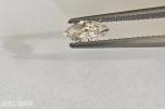 (GIA) 0.50CT HØYKVALITETS MARQUISESLIPT NATURLIG DIAMANT. J/VS2.