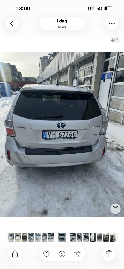 2015 Toyota Prius+ seven 1.8 Hybrid 136kh cruisekontroll ryggekamera navigasjon 