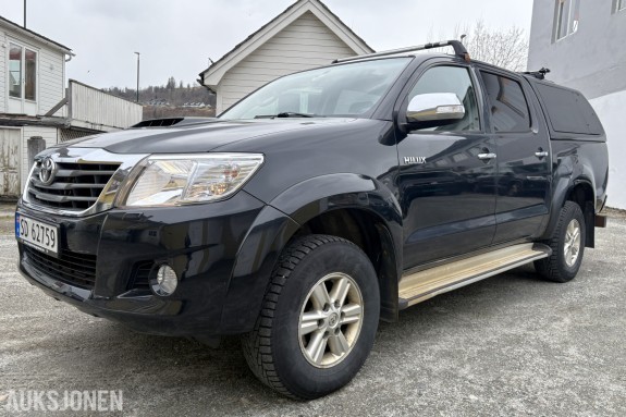 2012 Toyota HILUX 2.5-144 D 4WD 5-seter - 2 sett hjul - EU godkjent til 07.11.2026