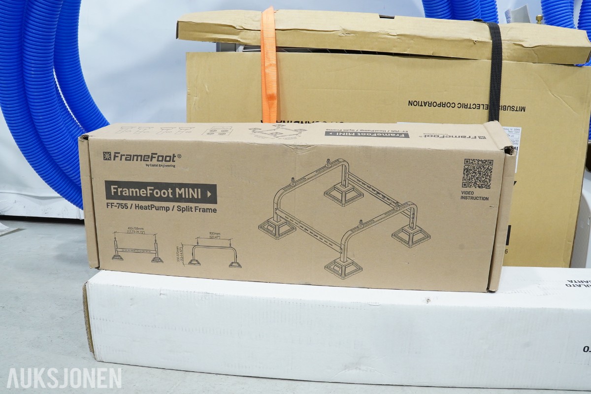 2025 Haier varmepumpe 1U25KEHFRA-NR(N) + tilbehør